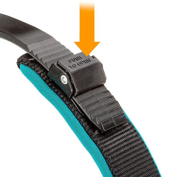 Нашийник за куче Ferplast Ergocomfort Fluo - C25/51 - Син