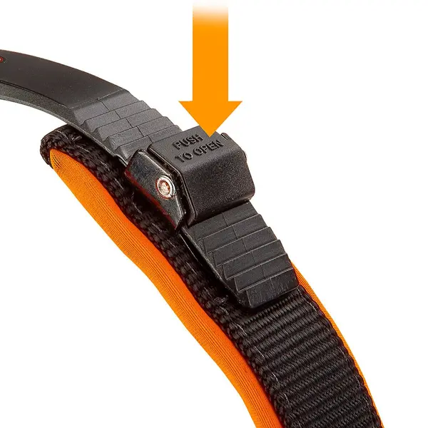Нашийник за куче Ferplast Ergocomfort Fluo - C25/51 - Оранжев