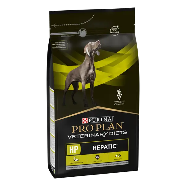 Purina Pro Plan Hepatic HP - суха храна за кучета с чернодробни заболявания - 3 кг