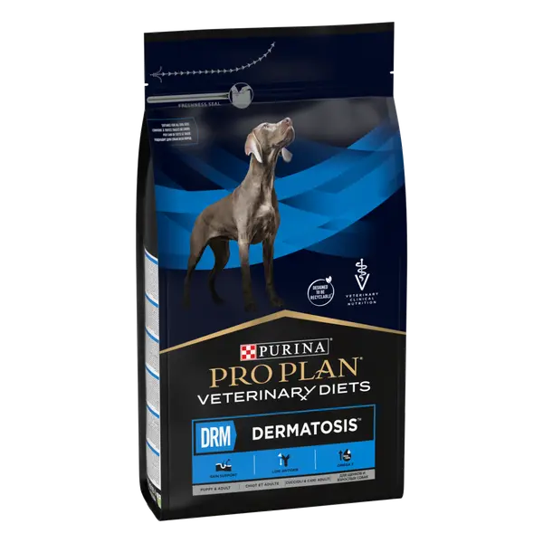 Purina ProPlan Dermatosis DRM - суха храна за кучета с кожни заболявания - 3 кг