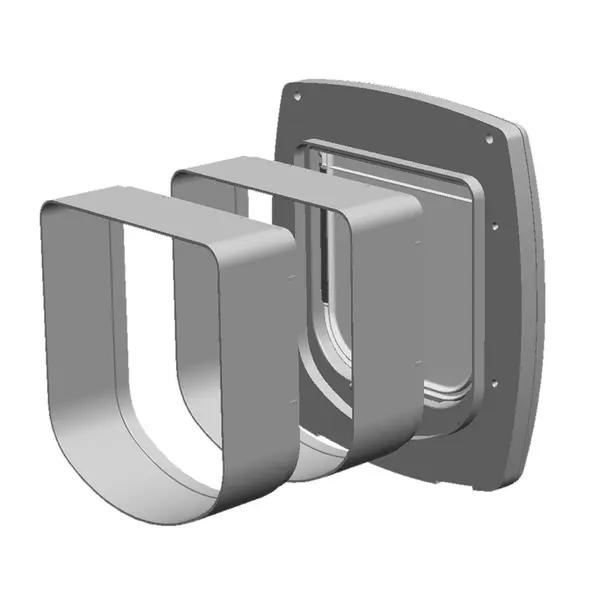 Тунел удължител за вратичка Ferplast Swing Tunnel Extension 3/5 - Бял