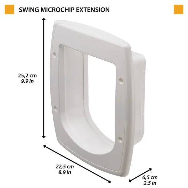 Тунел удължител за вратичка за котки и кучета с микрочип Ferplast Swing MicroChip