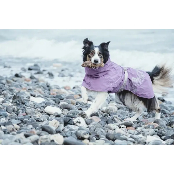 Hurtta Drizzle Coat - дъждобран - ветровка за куче, лилав
