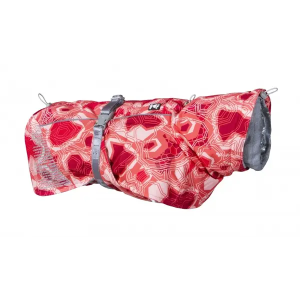 Hurtta Extreme Warmer Coral camo - яке за куче - цвят корал