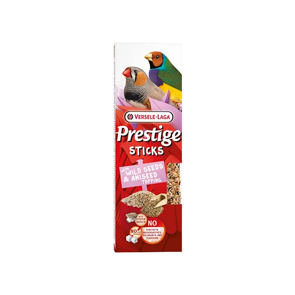 Versele-Laga Prestige Stick Finches Wild Seed & Aniseed 2 бр х 30 гр - 2бр. стикове за финки с диви семена и анасон, 60 гр