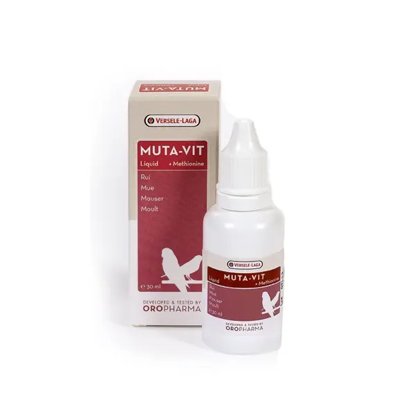 OROPHARMA MUTA-VIT LIQUID 30 мл - комплекс от витамини, аминокиселини и микроелементи за добро оперение, течен