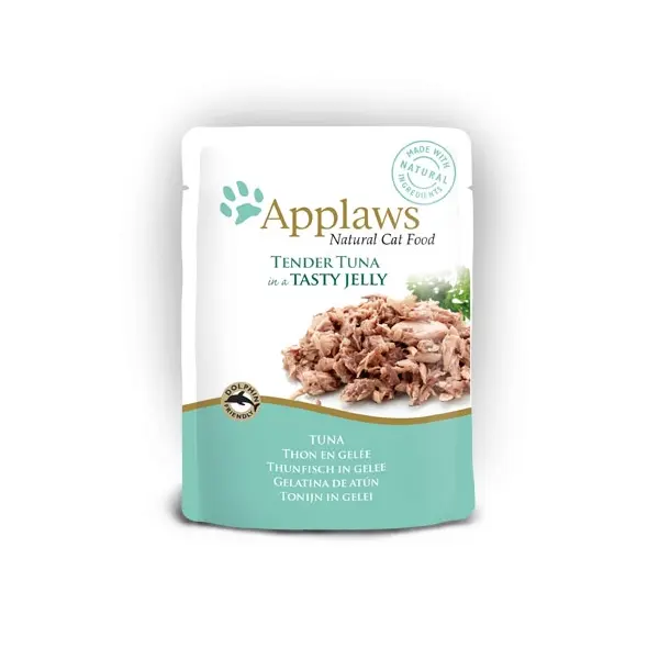 Applaws Tuna Wholemeat in Jelly 70g - Пауч за котки, риба тон в желе