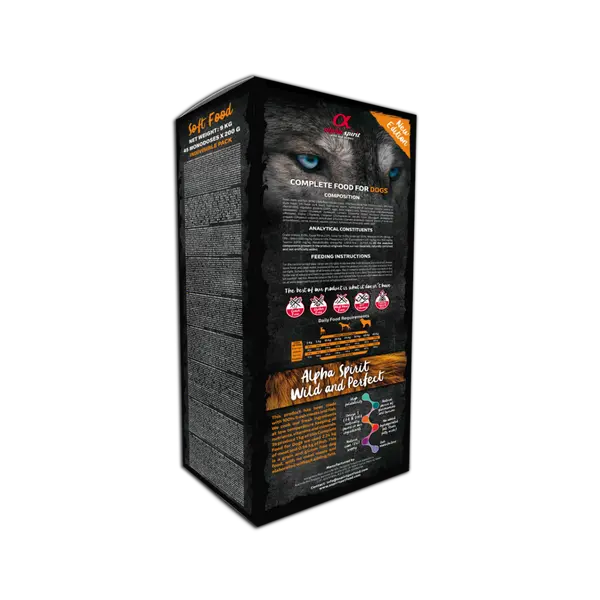 Alpha Spirit MULTI-PROTEIN semi-moist Copmplete - Полу-суха храна за кучета от всички породи Мулти-протеинова