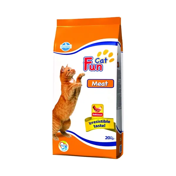 Farmina FUN CAT MEAT 27/10 -  Пълноценна храна с пилешко месо за котки в зряла възраст - 20 кг