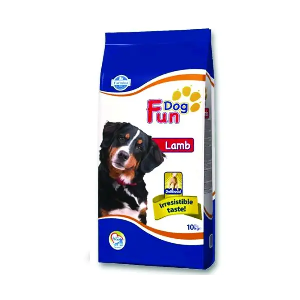 Farmina FUN DOG LAMB 22/9  -  Пълноценна храна за кучета с нормална физическа активност в зряла възраст, склонни към хранителна алергия - 10 кг