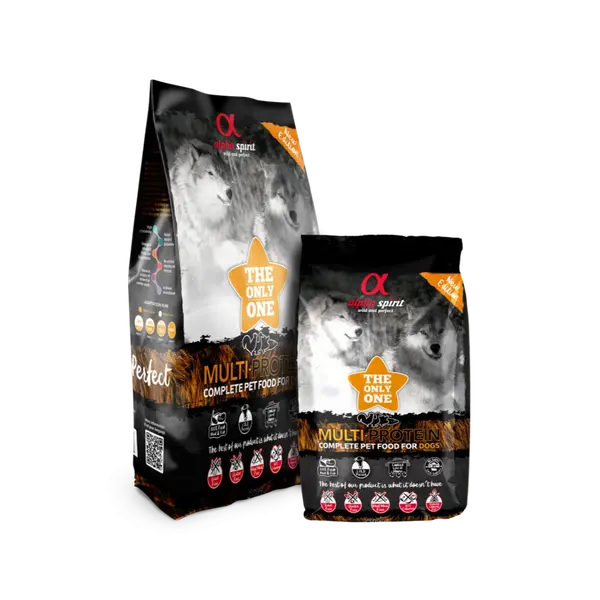 Alpha Spirit The only one MULTIPROTEIN - пълноценна суха храна за кучета в зряла възраст