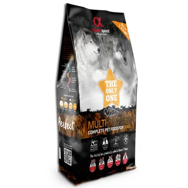 Alpha Spirit The only one MULTIPROTEIN - пълноценна суха храна за кучета в зряла възраст