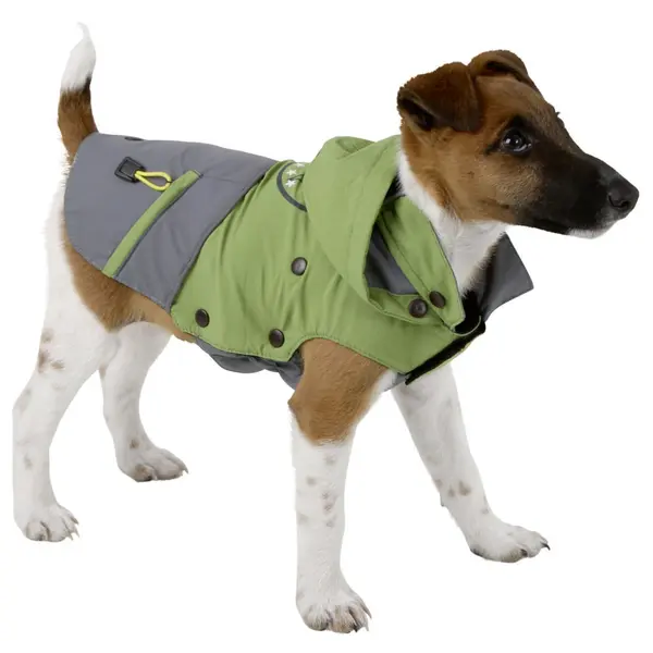 Kerbl Dog Coat Vancouver - яке за кучета, зелено със сиво