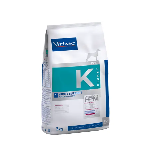 Virbac Dog Kidney Support K - Диетична храна за кучета с бъбречна недостатъчност