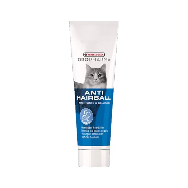 OROPHARMA Anti Hairbal 100 ml - помага изхвърлянето на космените топки и предотвратява образуването на нови