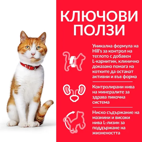 Hill's Science Plan Feline Young Adult Sterilised Duck  - за млади кастрирани котки от 6 месеца до 6 години с патешко - 1,5 kg