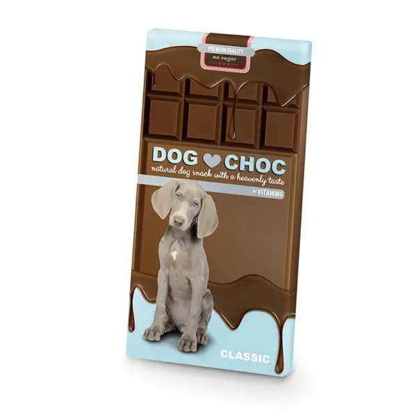 EBI DogChoc Classic 100 g - Шоколад за кучета, натурален