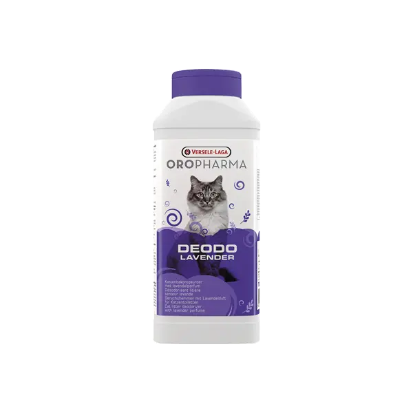OROPHARMA DEODO LAVENDER  750 g - деозодорант на прах за котешка тоалетна с аромат на лавандула