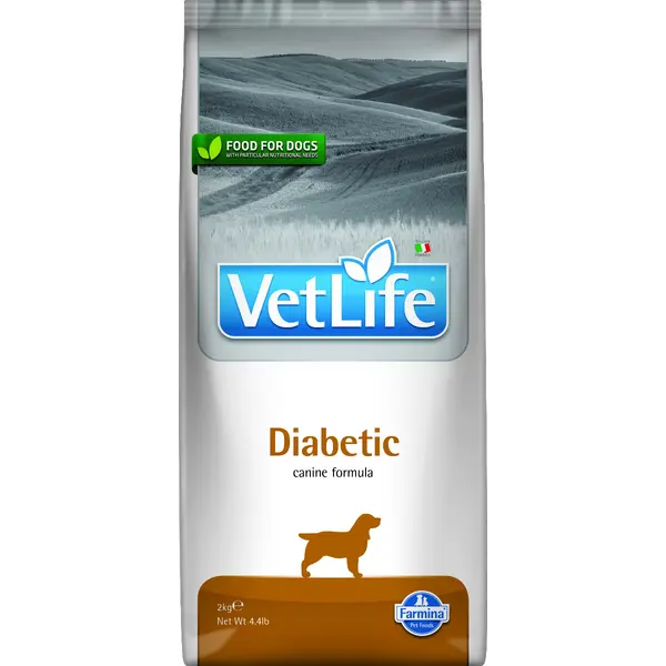 Farmina Vet Life Canine Diabetic – пълноценна диетична храна за кучета с диабет