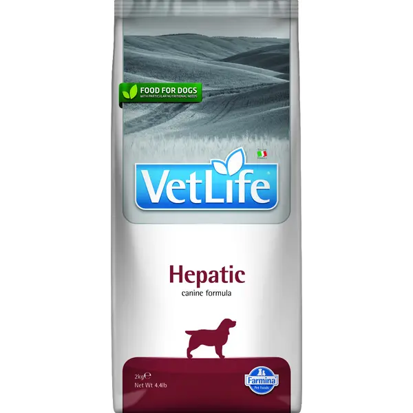 Farmina Vet Life Canine Hepatic – пълноценна диетична храна за кучета с чернодробни заболявания