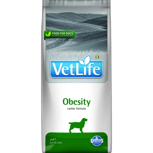 Farmina Vet Life Canine Obesity – пълноценна диетична храна за намаляване на наднормено тегло при кучета със затлъстяване