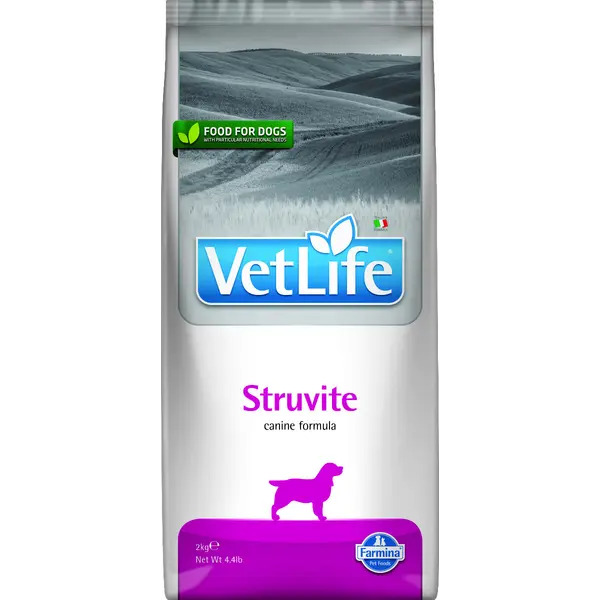 Farmina Vet Life Canine Struvite – пълноценна диетична храна за кучета със струвитна уролитиаза