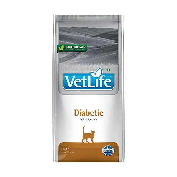 Farmina Vet Life Feline Diabetic – пълноценна диетична храна за котки с диабет