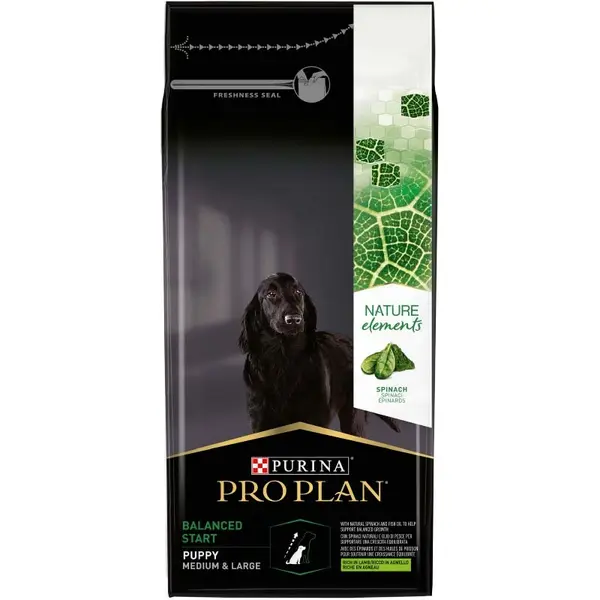 Pro Plan Nature Elements Medium & Large Puppy Lamb - за кученца до 1 година от средни и едри породи с агнешко