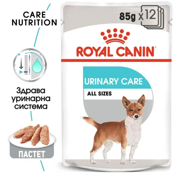 Royal Canin CCN URINARY LOAF 12x85g - За поддържане здравето на уринарния тракт при кучета