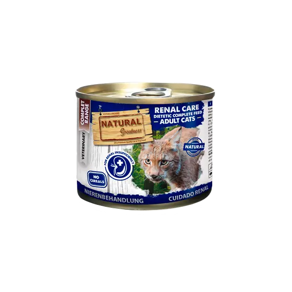 NATURAL Greatness VET Renal - за котки с бъбречна недостатъчност, консерва 200 гр.