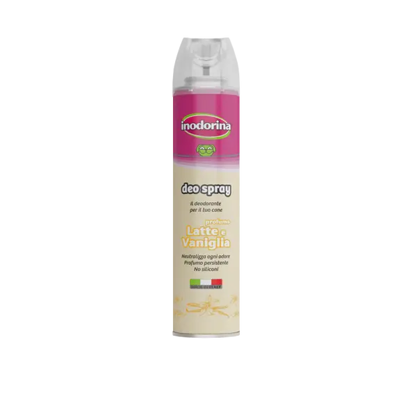 Inodorina Deo Spray Dog Milk Vanilla - Спрей за тяло с аромат на мляко и ванилия 300 мл