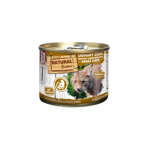 NATURAL Greatness VET Urinary - за котки, за уринарна грижа, консерва 200 гр.