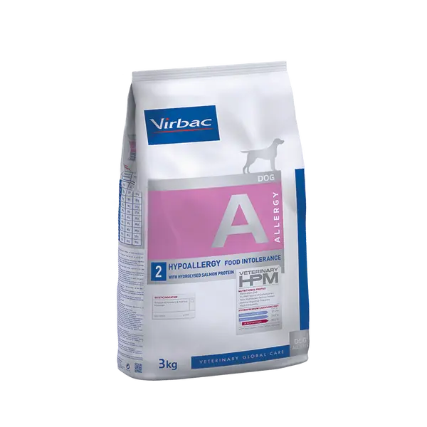 Virbac Dog Hypoallergy - Диетична храна с хидролизиран протеин от сьомга за кучета с хранителни алергии
