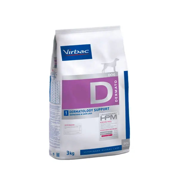 Virbac Dog Dermatology Support D - Диетична храна за кучета с дерматологични проблеми