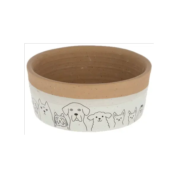 Kerbl Ceramic Bowl Hungry - Керамична купа, 900 мл