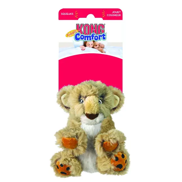 Kong Comfort Kiddos Lion - играчка за куче - лъв