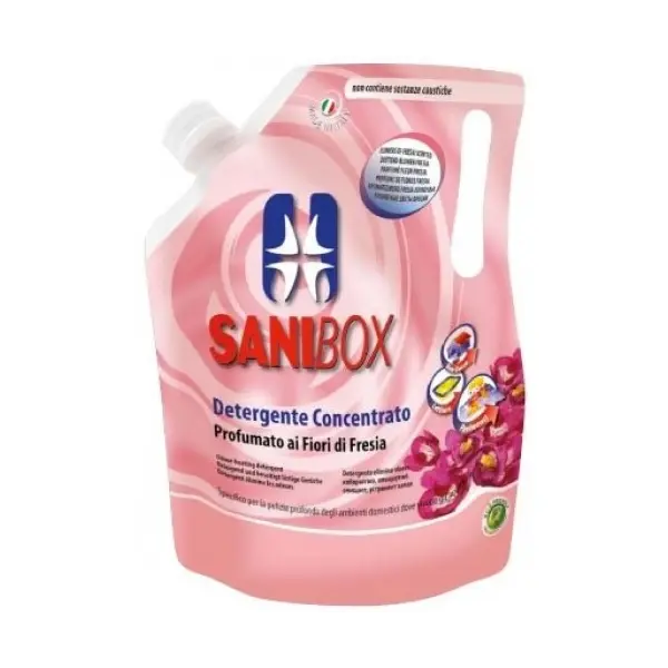 Professional Pets Sanibox  FIORI di FRESIA - концентрат, почистващ препарат с аромат на фрезия - 1000 мл