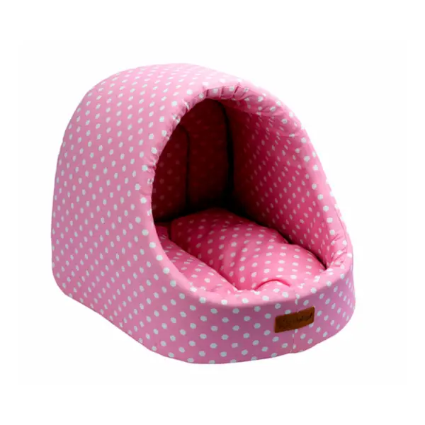 Dubex MINI CAVE Medium Зебра  - Меко легло - 50 x 47 x 43 см