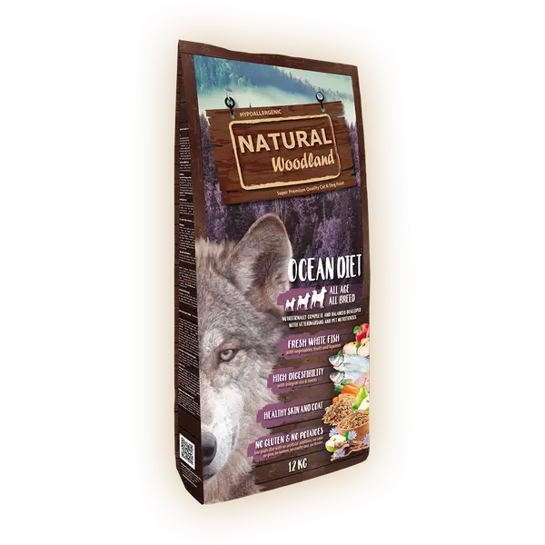 Natural Woodland Ocean Diet - с прясно месо от океанска риба