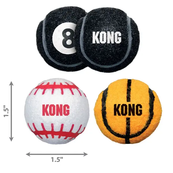 Kong Sport Balls XS -  спортни топки - комплект 3 броя