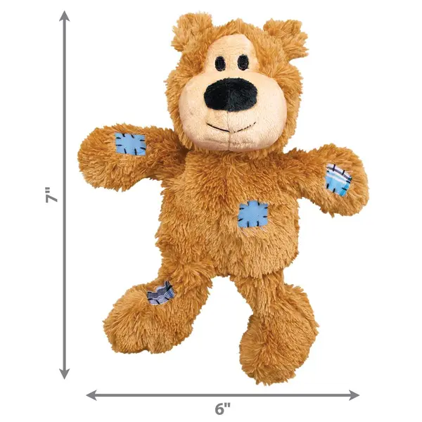 Kong Wild Knots Bear S/М - играчка за куче - мече 18 см