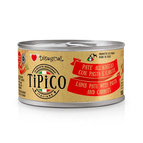 Disugual TIPICO Lamb Pate with Pasta and Carrot - с агнешко, паста и моркови