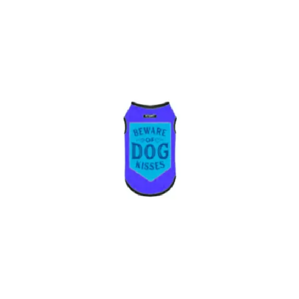 Dubex BEWARE OF DOG KISSES - Тениска за куче
