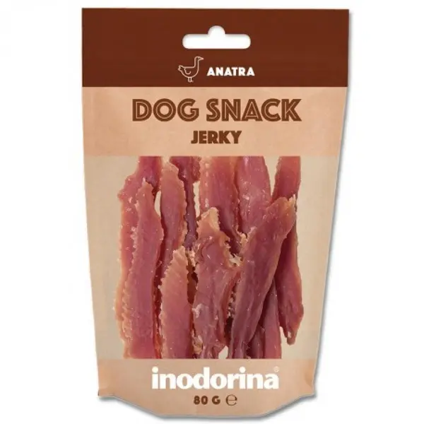 Inodorina Fillet Duck - лакомство за куче - филе от патешко месо - 80 гр