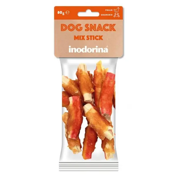 Inodorina Stick Mix - лакомство за куче - микс пръчици - 80 гр