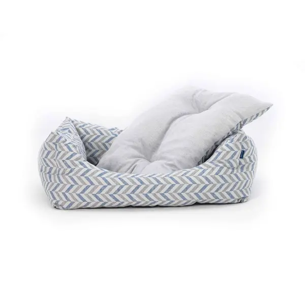 Project Blu Danube Domino L - легло от 100% рециклирани материали - 70x85x23 см