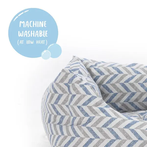 Project Blu Danube Domino XL - легло от 100% рециклирани материали - 85x110x28 см