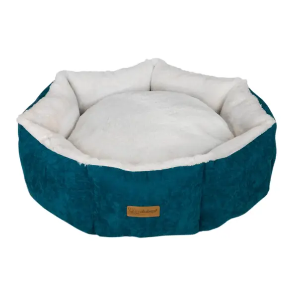Dubex CUPCAKE bed Medium - Меко легло, тюркоаз, 60 x 60 x 24 см
