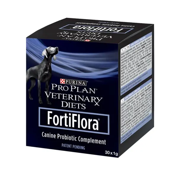 Purina Pro Plan Veterinary Diets Dog - FortiFlora - хранителна добавка за кучета със стомашно-чревни проблеми 30 x 1 гр.