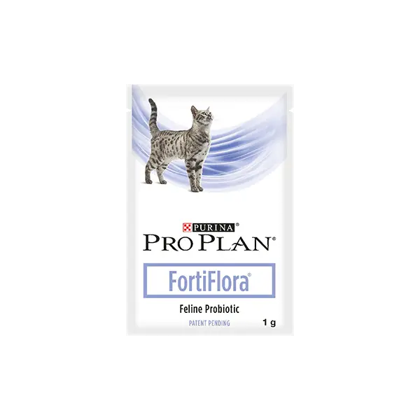 Purina Pro Plan Veterinary Diets Cat - FortiFlora - хранителна добавка за котки със стомашно-чревни проблеми 30 x 1 гр.